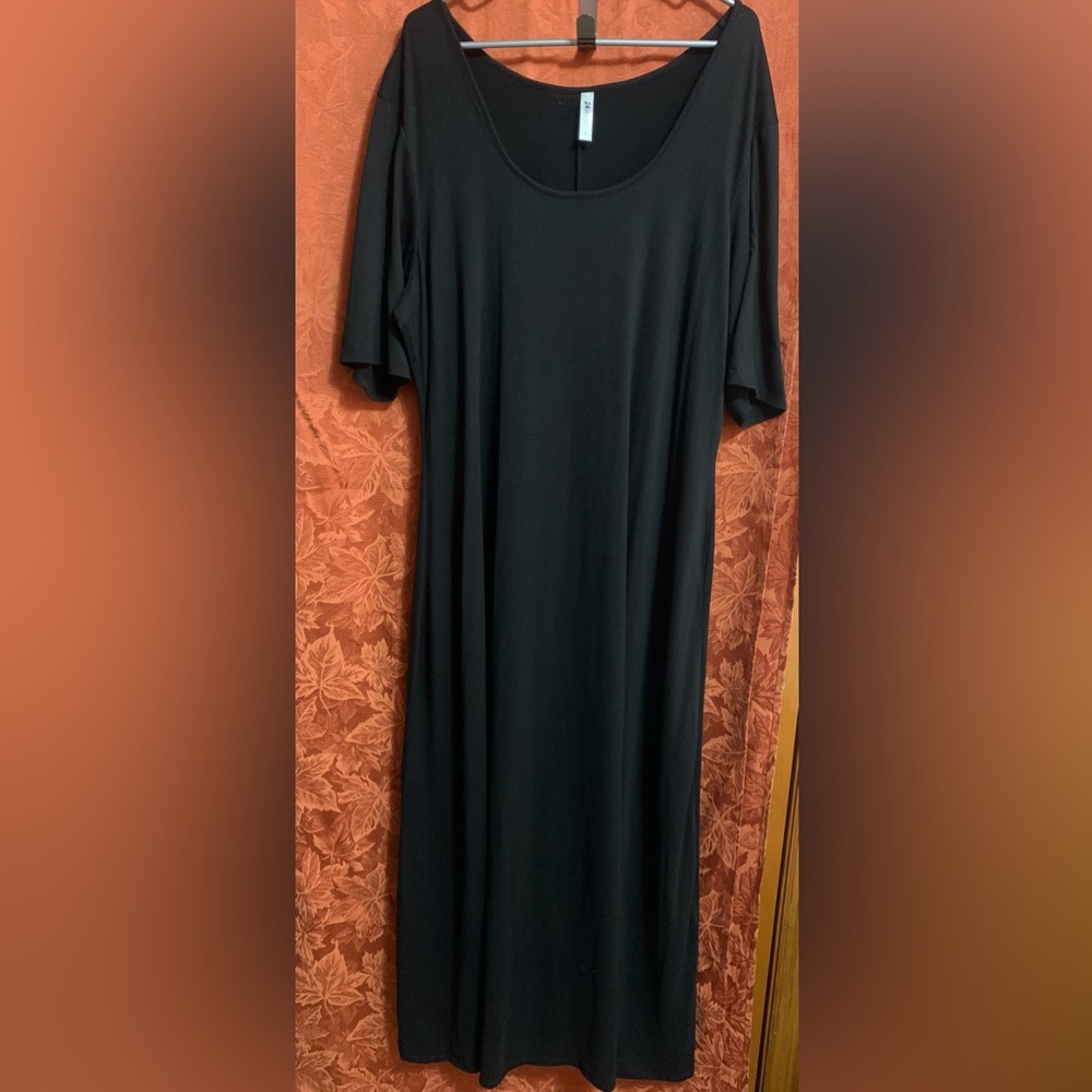 Women’s Black 24 Seven Dress (Size 3X)